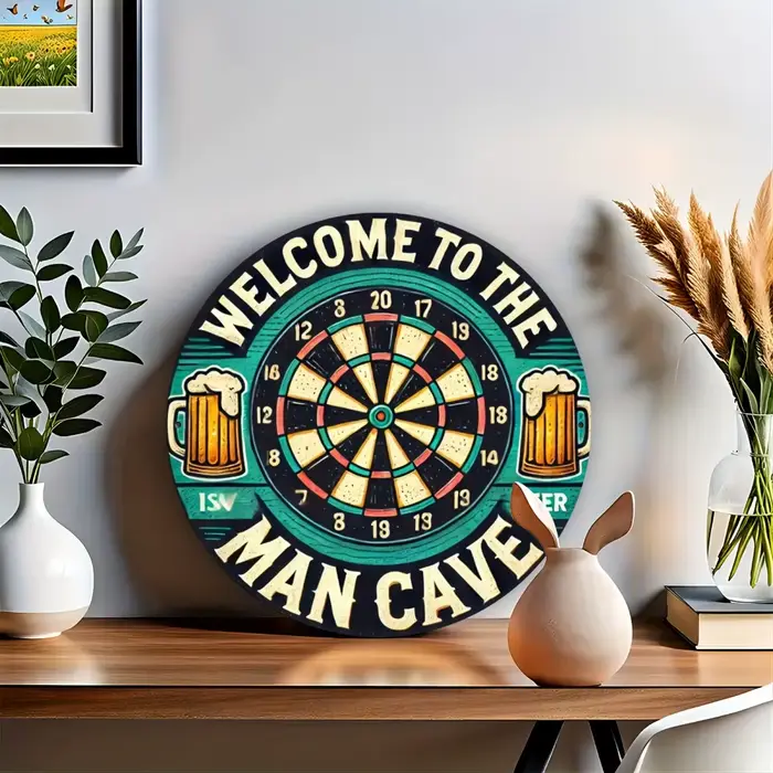 Art mural en aluminium | Décor intérieur/extérieur durable pour bar