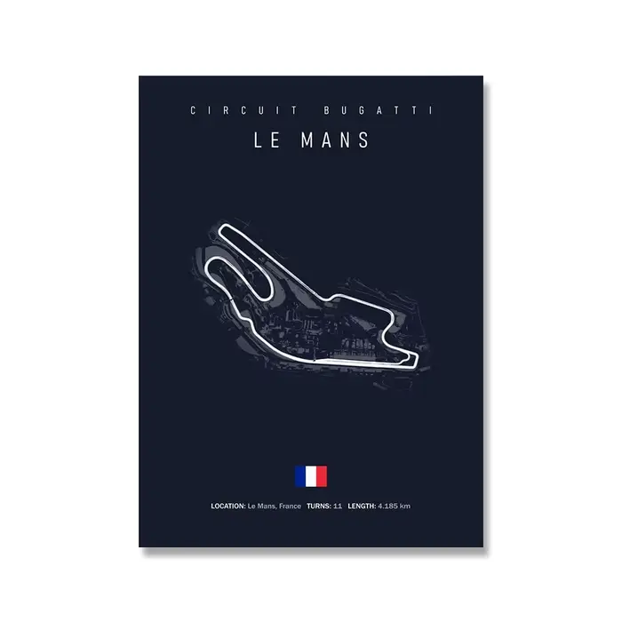 Affiche de Circuit F1, île Inpu Jerez catalonie Sepang, Circuit de cirque International, peinture su
