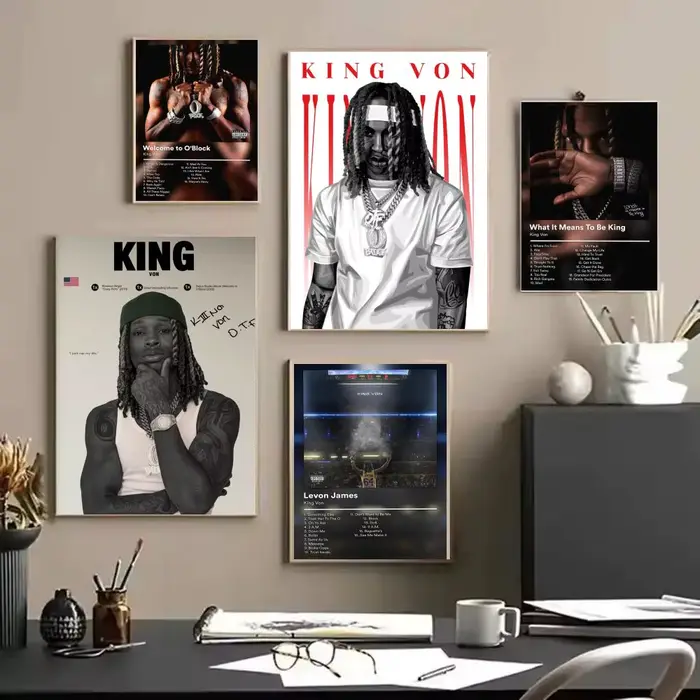 Affiche du rappeur K-King Von