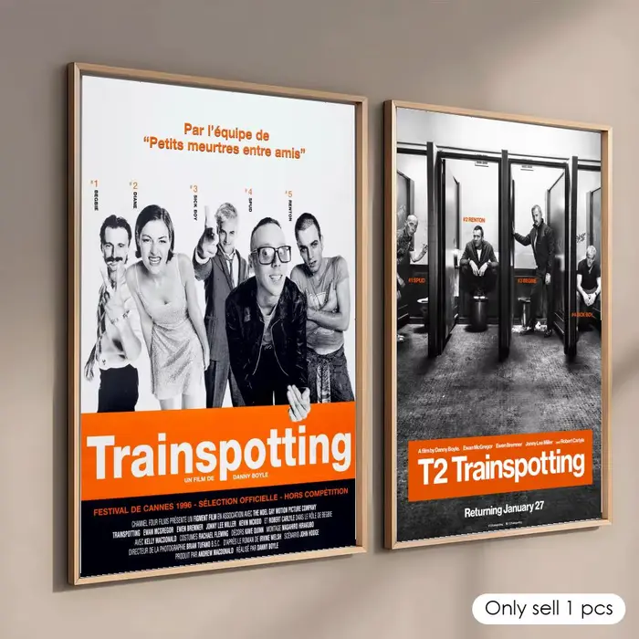 Affiche de film classique T-Trainspotting