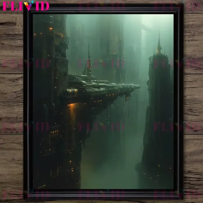 Fantaisie urbaine futuriste