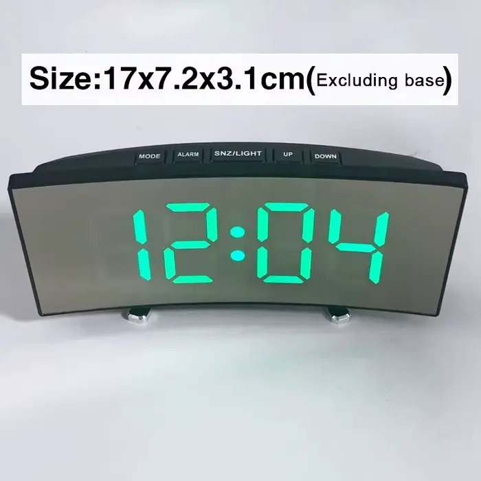 Dernière horloge numérique LED réveil chambre