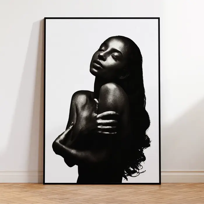 Peinture sur toile avec College de musicien en noir et blanc, affiche de musique Sade, photo pour ba