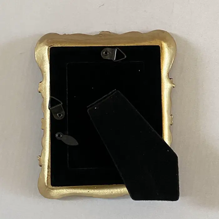 Cadre Photo Floral en relief