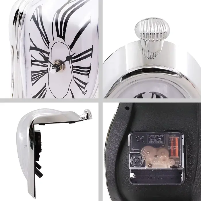 Horloge de fusion d'or de Rome populaire