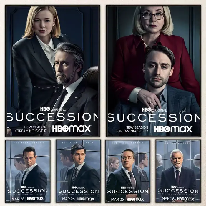 Affiche de la série télévisée Succession