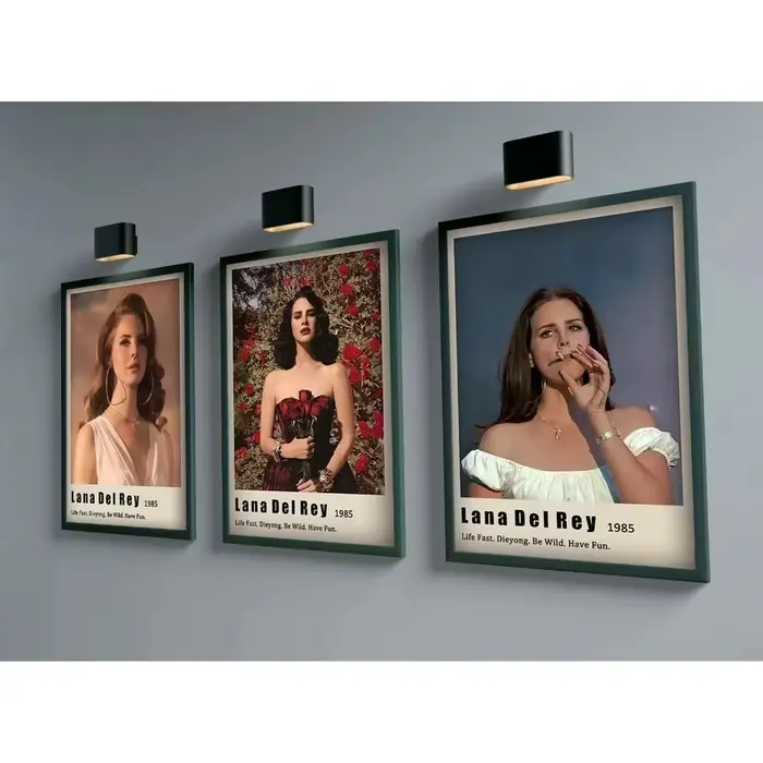 Lana Del Rey affiche chanteur Lizzy Grant Album de musique esthétique rappeur Hip Hop film toile peinture mur Art Mural décor de chambre