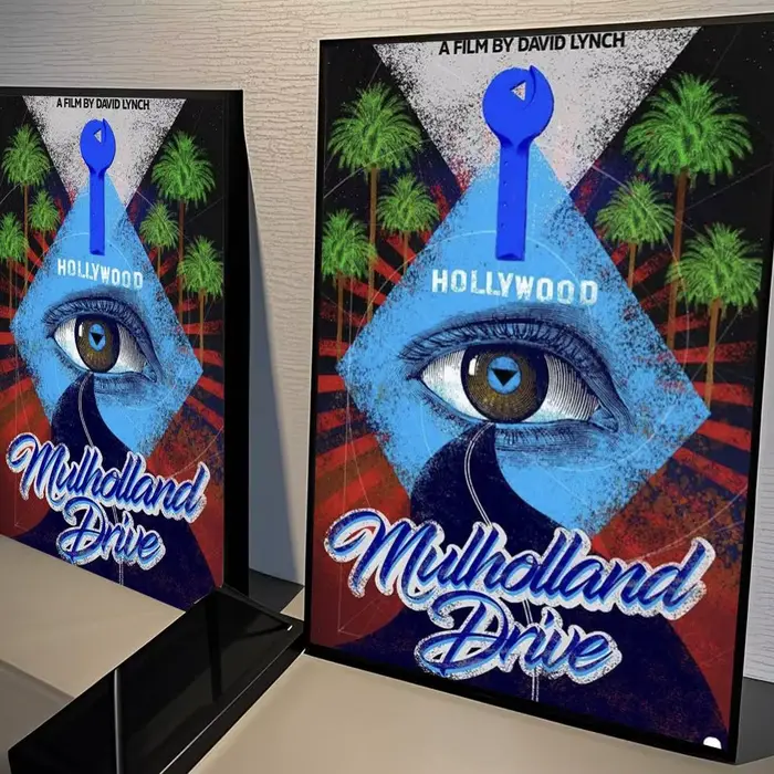 Affiches vintage classiques du film rétro Mulholland Drive