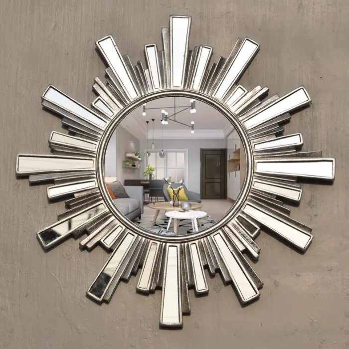 Salon luxe miroir Design esthétique européen Unique Xenomorph
