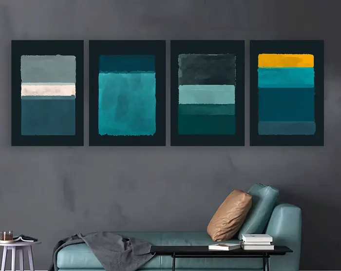 Mark Rothko – affiches d'art abstrait classique