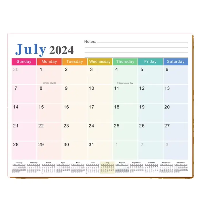 Calendrier familial de réfrigérateur magnétique 2026 Calendrier de réfrigérateur de 18 mois à 2027 j