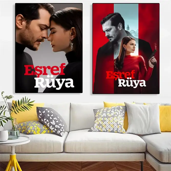 Affiche de théâtre et de drame e-esref Ruya