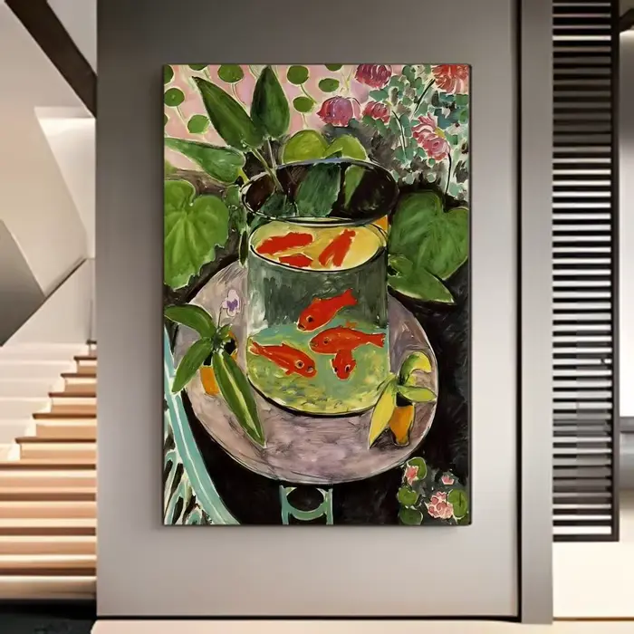 Affiche d'art fauviste sans cadre, peinture H-Henri Matisse, affiche de film américain, décoration m