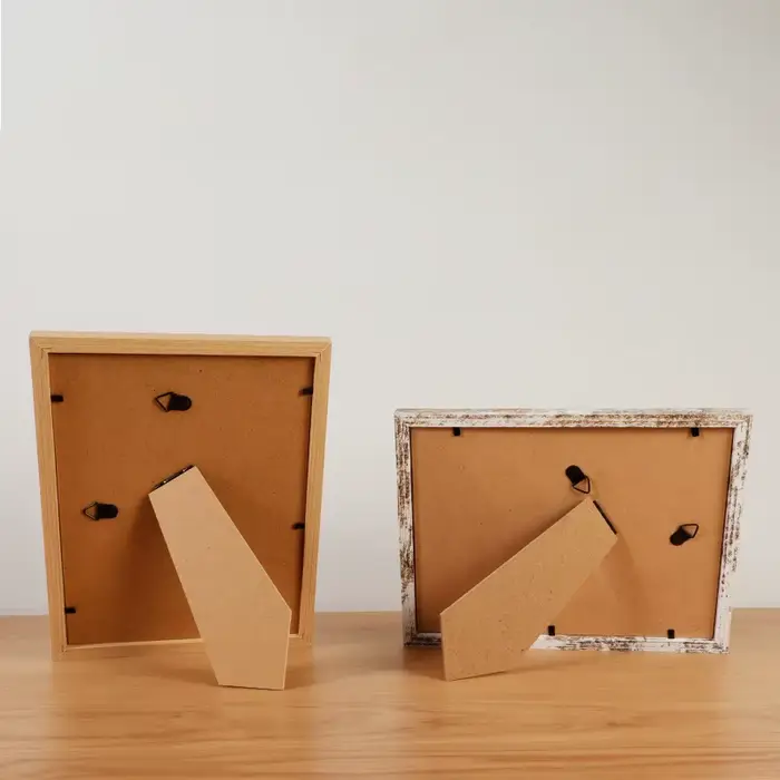 Petit cadre Photo en bois pour tenture murale
