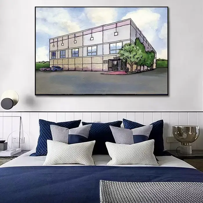Affiche imprimée d'art moderne du bureau Pam Beesly