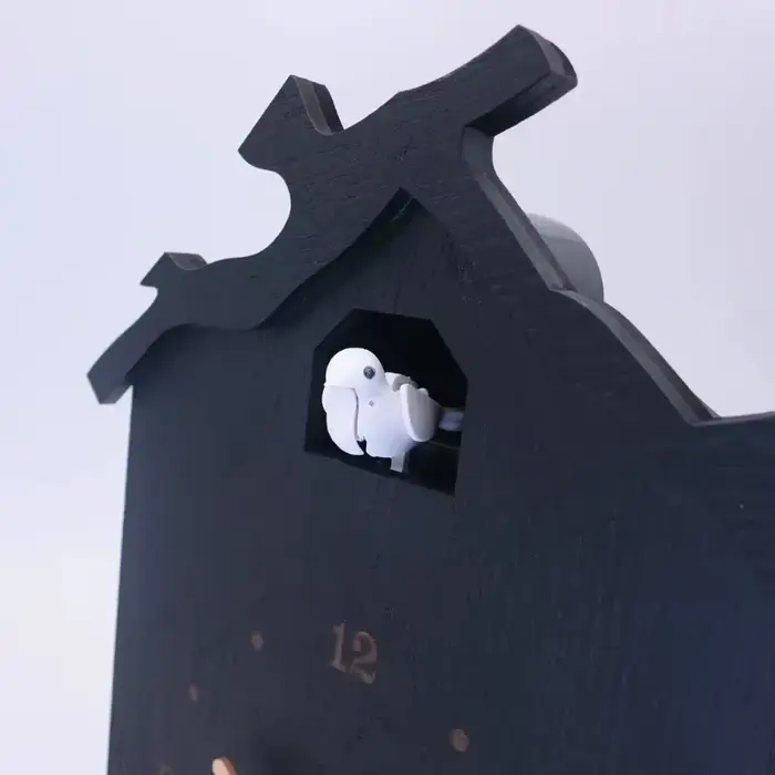 Horloge murale créative et élégante en forme de maison de coucou