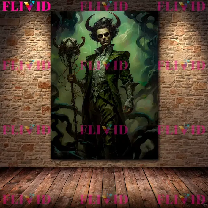 Affiche et impression d'art de dieu grec de la mythologie nordique