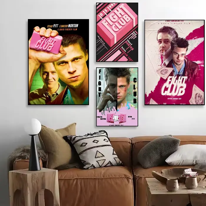 Affiche classique de Club de combat de film