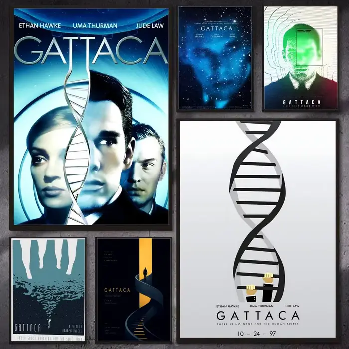 Affiche murale du film G-Gattaca