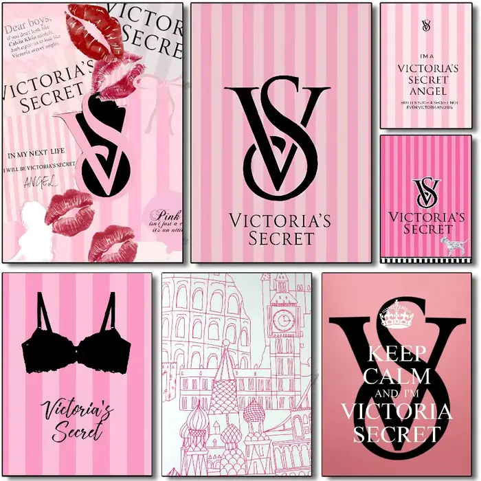 Affiche autocollante V-Victoria S Fashion S-Secret