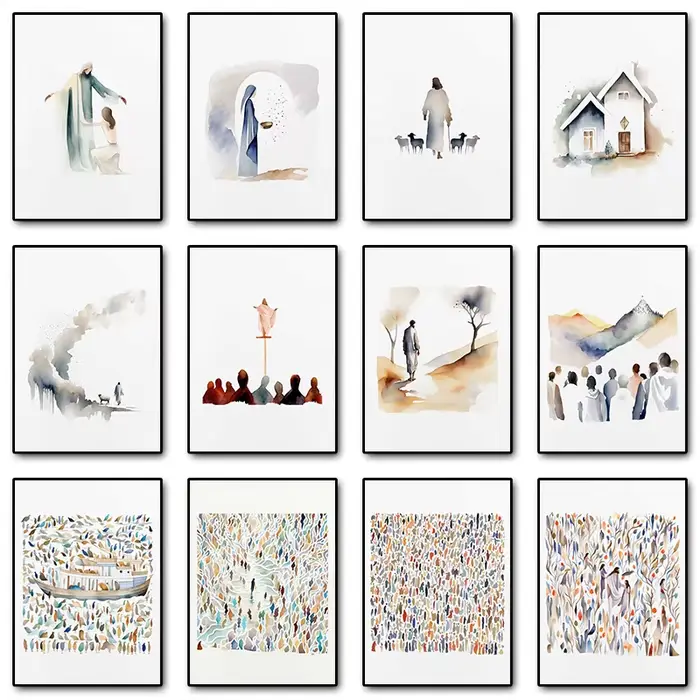 Affiches et imprimés de jésus chrétiens