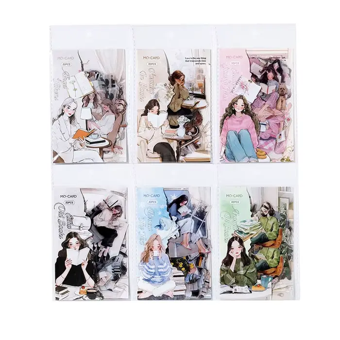 Autocollant de personnage de dessin animé créatif Vintage