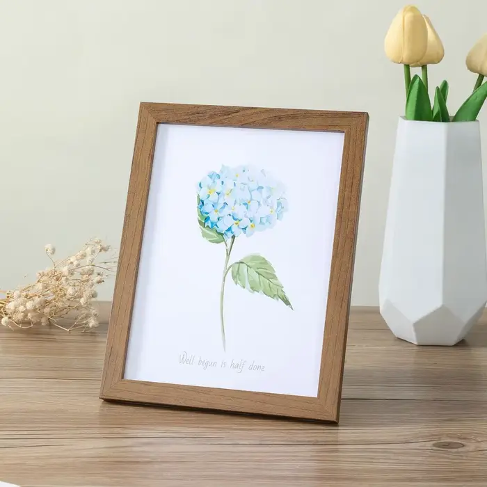 Cadre photo en bois pour accrocher au mur 10x15 15x20 20x25 cm A4