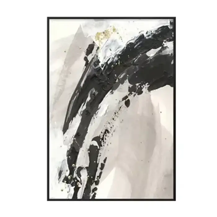 Peinture à l'huile abstraite sur toile, 100% peinte à la main, artiste senior, dessinée à la main pu