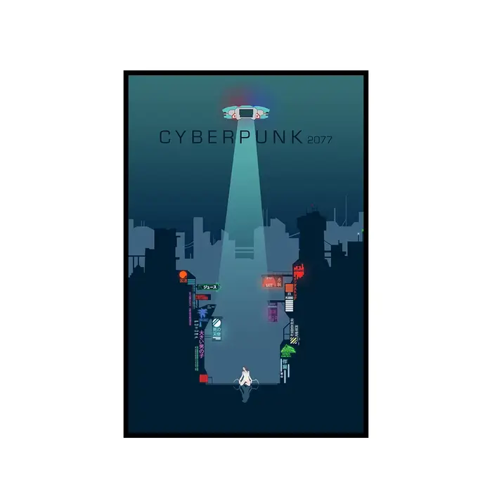 Affiche murale Cyberpunk 2077