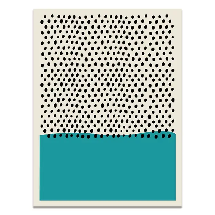 Toile d'art mural, peinture, décoration de maison, moderne, multicolore, abstrait, géométrique, impr