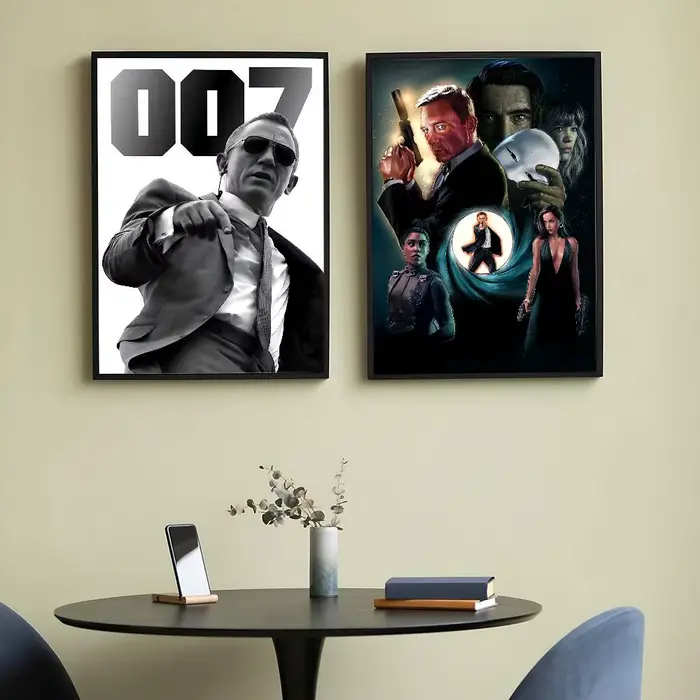 Cool j-james Bond affiche décor à la maison