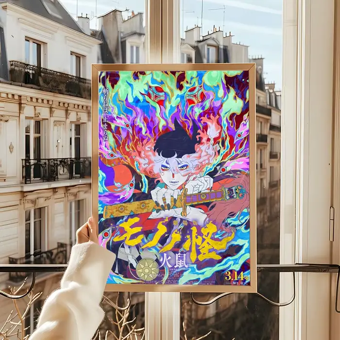 Affiche murale décorative Anime M_Mononoke K_Kusuri