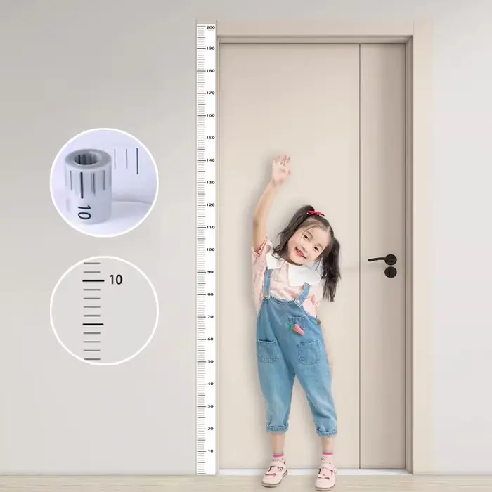 Autocollant mural de hauteur pour enfant