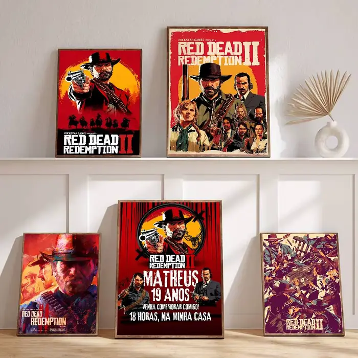 Affiche de jeu Red Dead Redemption 2