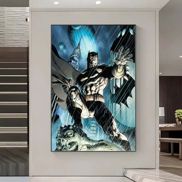 Affiche artistique et élégante de Cool Anime B-BatManES