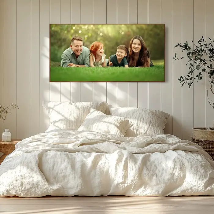 Grande impression sur toile personnalisée horizontale