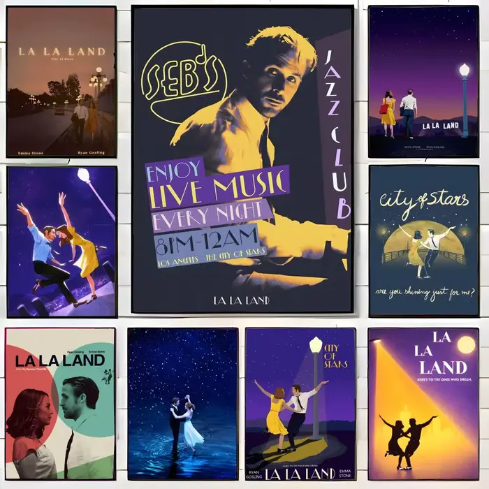 Poster de film onirique La La Land