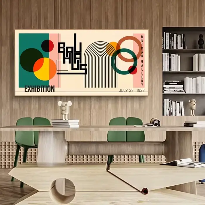 Bauhaus – affiche et imprimés rétro minimalistes