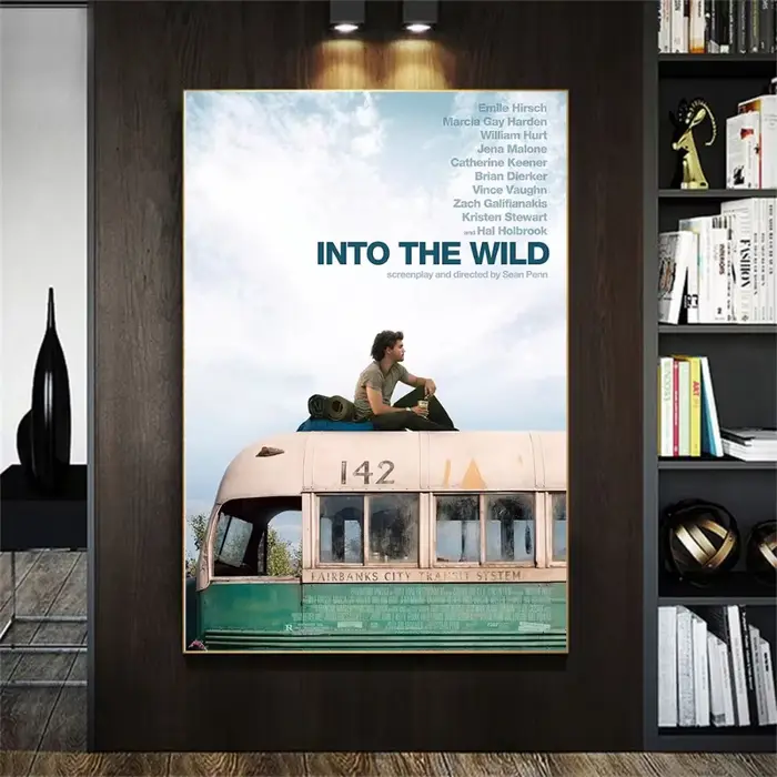 Affiche de film vintage Life Is Beautiful/Into The Wild/2001 A Space Odyssey