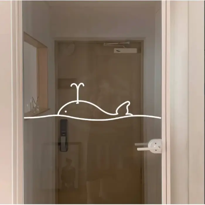 Autocollants décoratifs de style Ins pour salon
