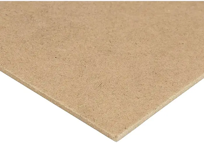 Panneau de bois MDF marron
