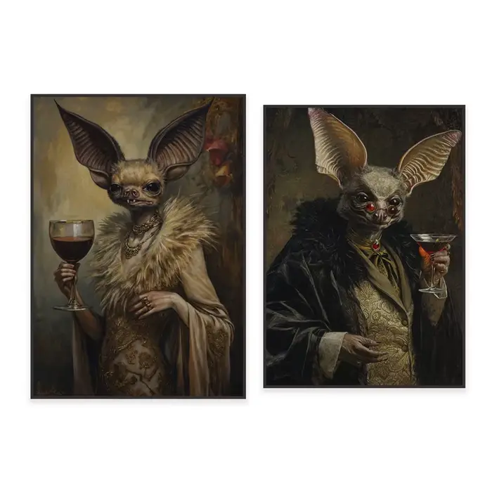 Art gothique chauve-souris