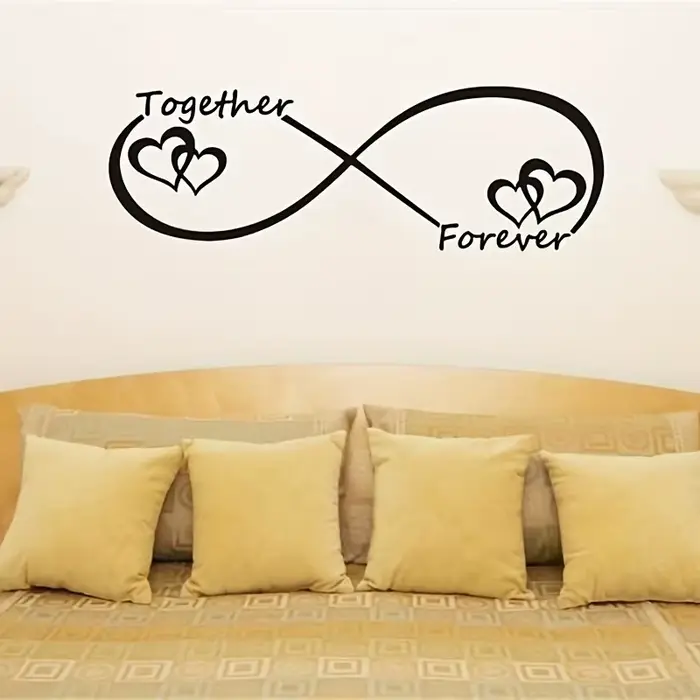 Autocollant Mural Love Together Forever