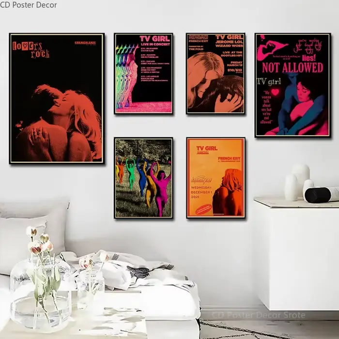 Affiche de fille TV qui se soucie vraiment/amoureux de sortie française