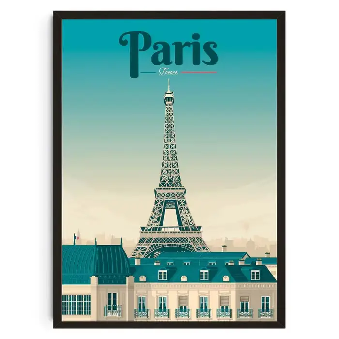 Affiches minimalistes de voyage européennes, joli Barcelone Lisbonne Monaco, impression sur toile, i