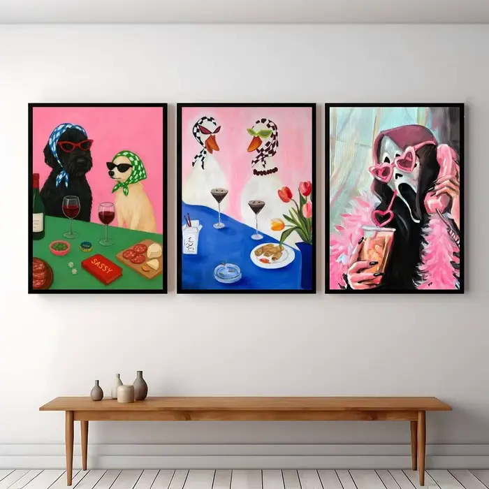 Affiche d'art Animal, peintures décoratives
