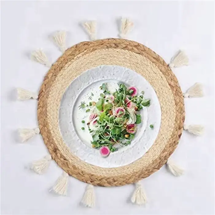 4X Panier mural tressé
