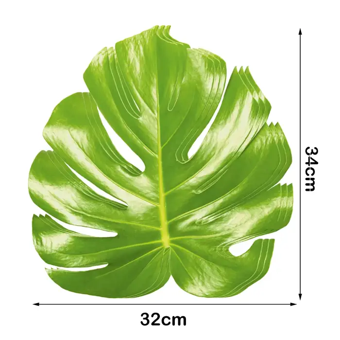 Lot de 10 sets de table en feuilles de palmier