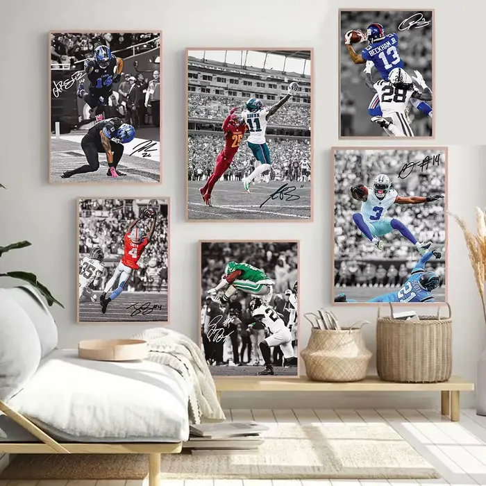 Affiches de joueurs de football
