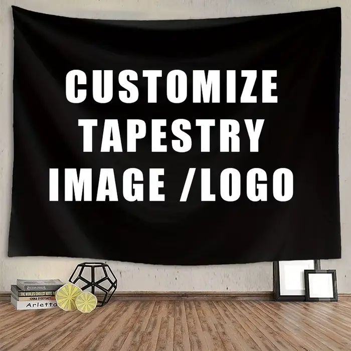 Tapisserie personnalisée avec Photo personnalisée, décoration d'anniversaire, de fête de mariage, ba